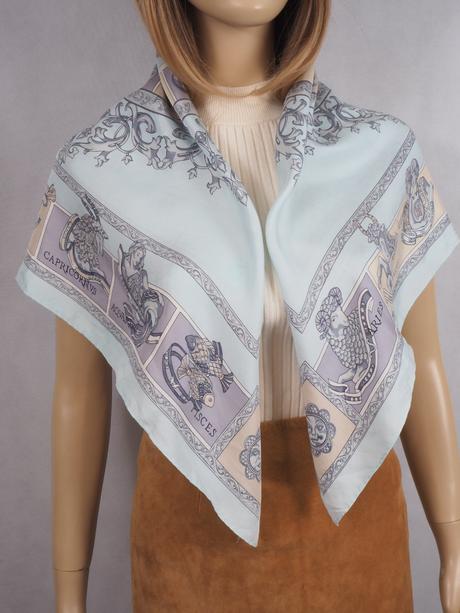 Luxusná hodvábna šatka, l