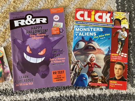 Anglický jazyk časopisy a cd,