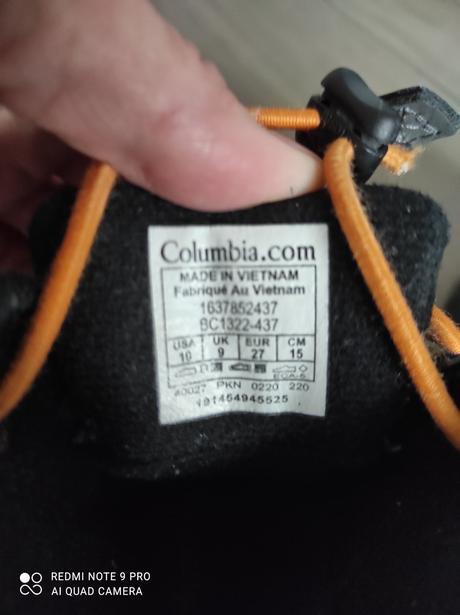 Predám cizmy, columbia,27