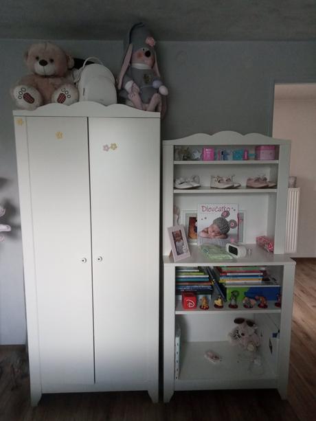 Izba pre bábätko ikea hensvik (skrinka a knižnica), 