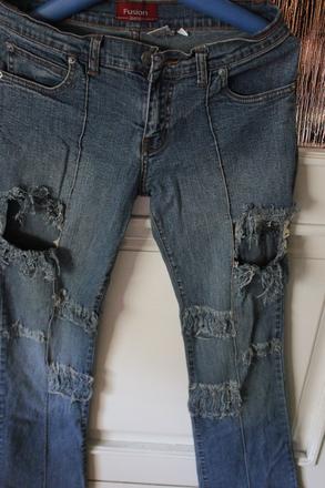 Original potrhane rifle, l