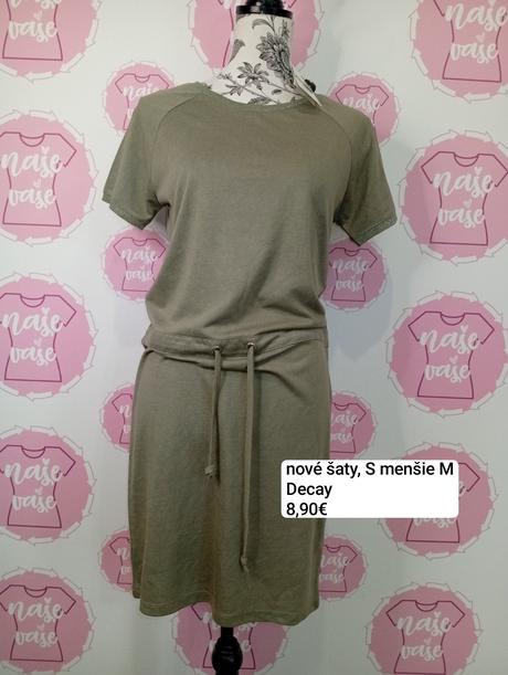 Kaki nové šaty, m / s