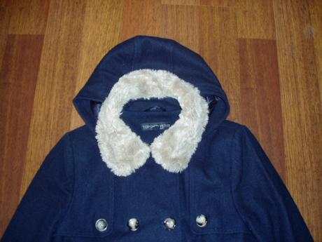 Topshop flaušový kabát, topshop,s