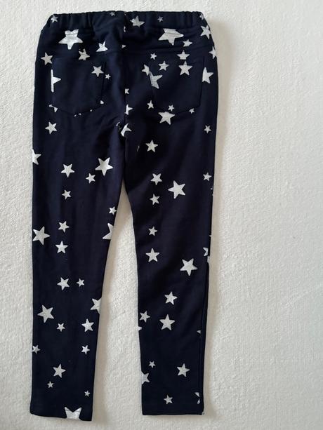 Nové dievčenské termoleginy s vreckami, bonprix,134