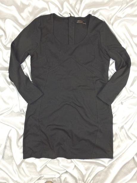 Soyaconcept čierne úpletové šaty, 52