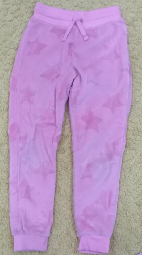 Nohavice dievčenské plyšové, 122