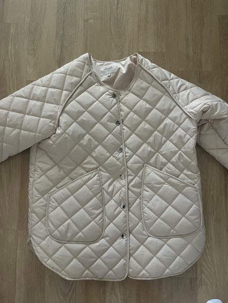 Prechodná bunda cream, s