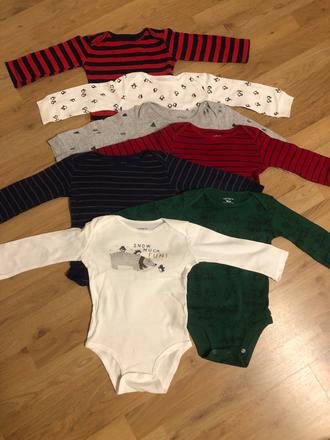 Bodynka dlhý rukáv carters, carter's,86