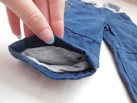 Podšité nohavice č.74, f&f,74