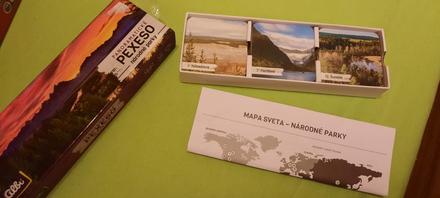 Pexeso narodne parky, 