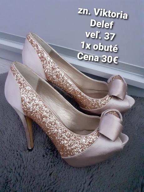 Lodičky zn. victoria delef veľ. 37, 37