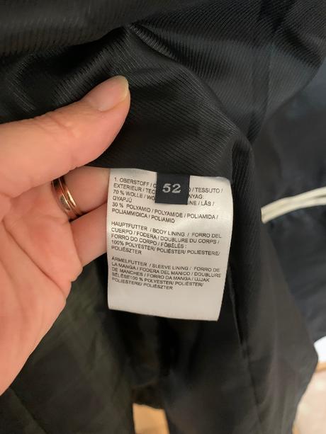 Vlny kabát s vesta od marc o polo velkost 52, marc o´polo,l