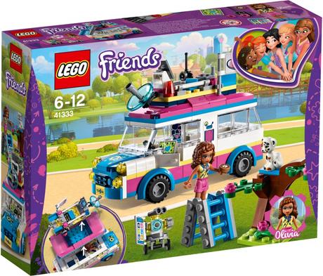 Lego friends 41333 olivia a jej špeciálne vozidlo, 