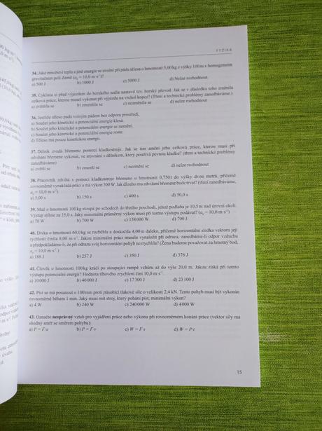 Modelové otázky na medicinu, 