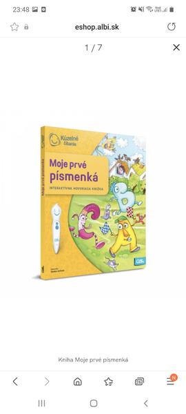 Albi knižka Moje prvé písmenká - rozdiely
