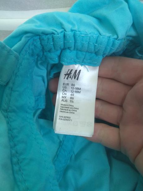 Siltovka s clonou na krk, h&m,86