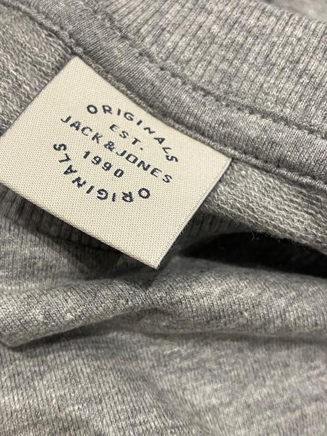 Pánska sivá mikina jack jones (m), m