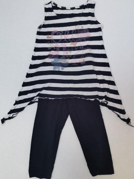 Dievčenský top s 3/4 leginkami, č. 116, 116