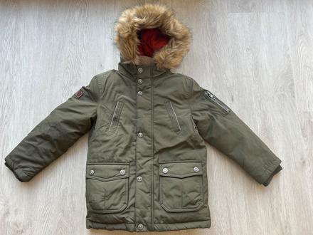 Chlapcenska zimna bunda vel. 128, palomino,128