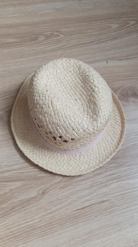 Slamený klobúčik 80, h&m,80