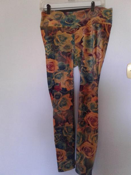 Zateplené legíny, xl