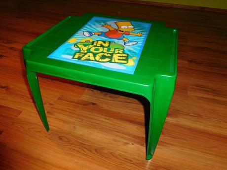 Stolík plastový detský, 