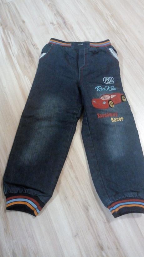 Oteplene chlapčenské nohavice, 104