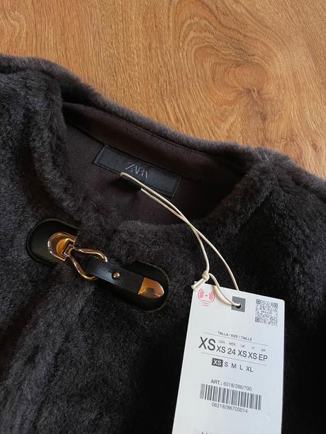 Kožušinová bunda zara, zara,34 / 36 / s / xs