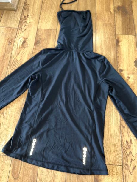 Čierna športová mikina, crivit,s