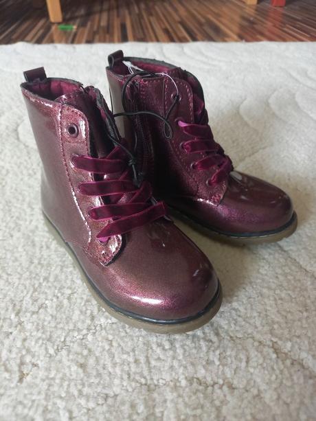 Lakované členkové topánočky, f&f,28