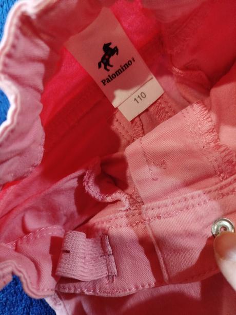 Ružové kraťasy s nastaviteľným pásom, palomino,110