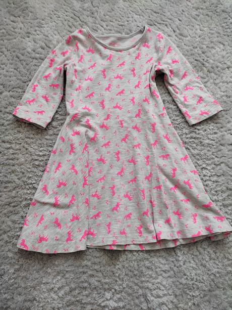 Šaty s jednorožcami 6-7r, f&f,122