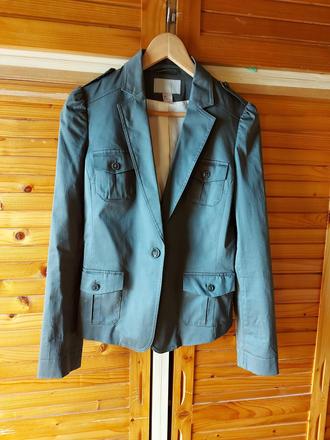 Olivovozelené sako h&m, h&m,36