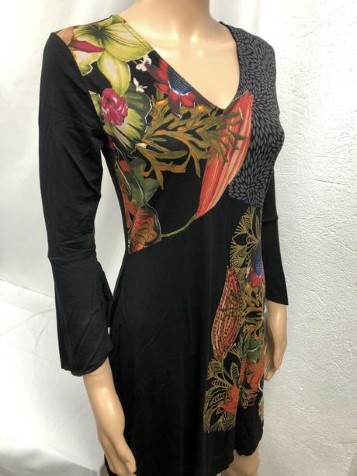 Desigual vest uxia krasne, kvalitne,vzdusne saty, desigual,s