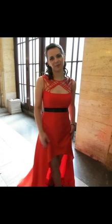 Spoločenské šaty, koton, 36, 36