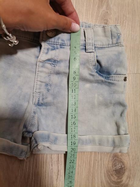 Dievčenské riflove kratase, f&f,98