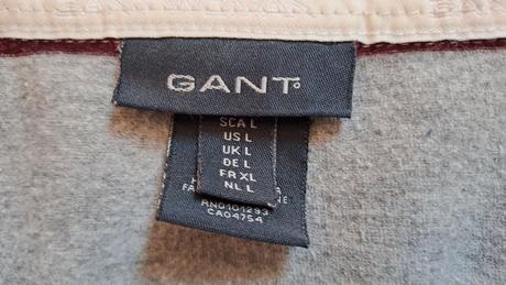 Gant košeľové tričko, gant,l