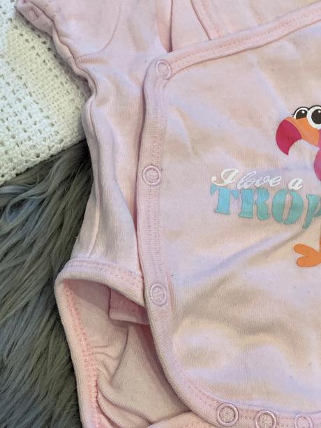 Dievčenské body s flamingom ergee (56), ergee,56