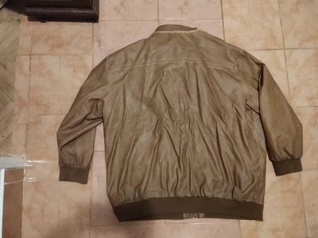 Kozena svetlohneda bunda denim, vel. 6xl, denim,5xl