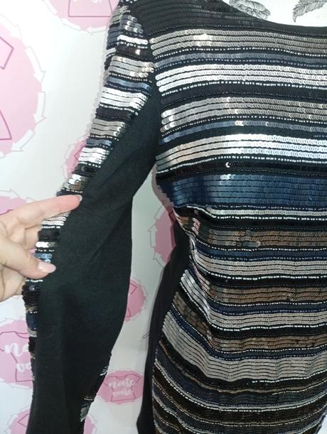 Flitrované šaty, l