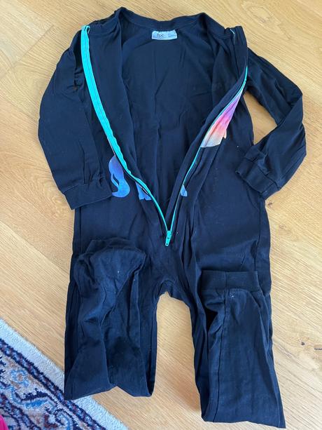 Dievcenske pyzamo overal bonprix jednorozec, bonprix,134