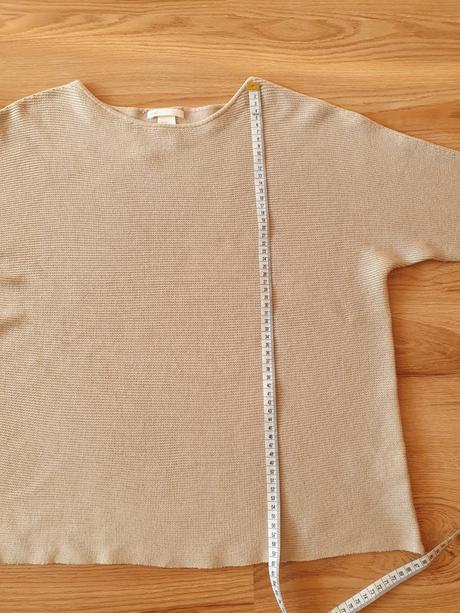 Pulóver béžový, h&m,m