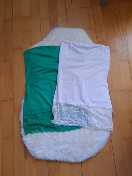 2 topy bez ramienok, xs