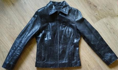 Bunda z pravej kože, s