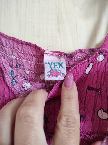 Čerešničkové šaty, kik,128