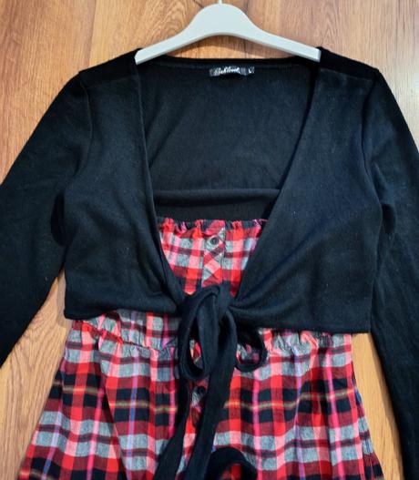 Zaujímavé šaty sublevel, l