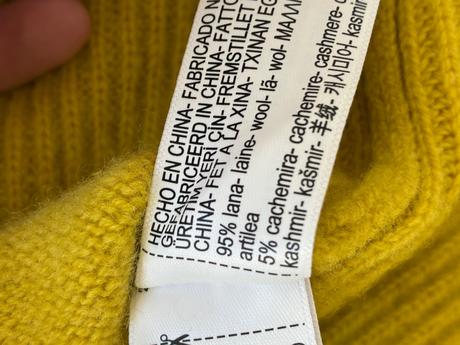 Massimo dutti sveter kašmír, s