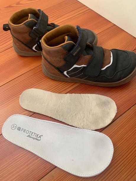 Topanky protetika barefoot v. 31, protetika,31