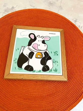 Porcelánová podložka pod horúce hrnce, 