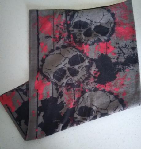 Nákrčník lebky šál šatka tunel, h&m